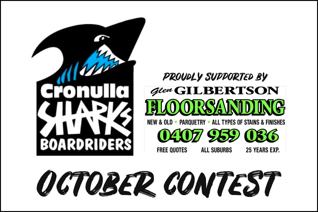 Cronulla Sharks Boardriders Glen Gilbertson Floorsanding
